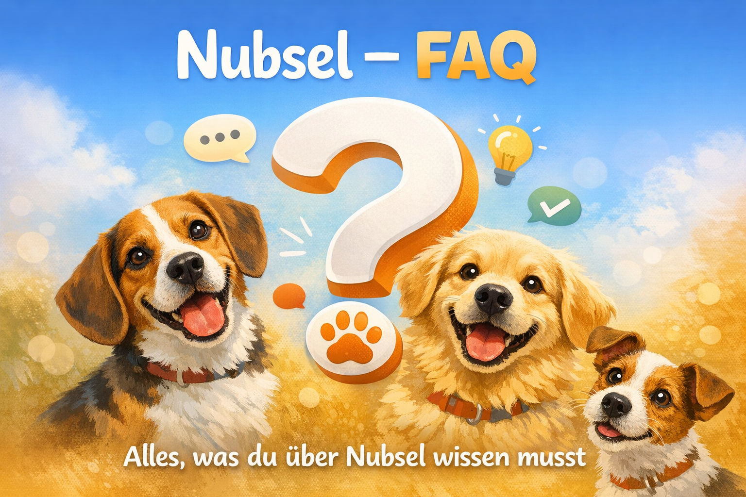 Beitragsbild zu den FAQ auf nubsel.com